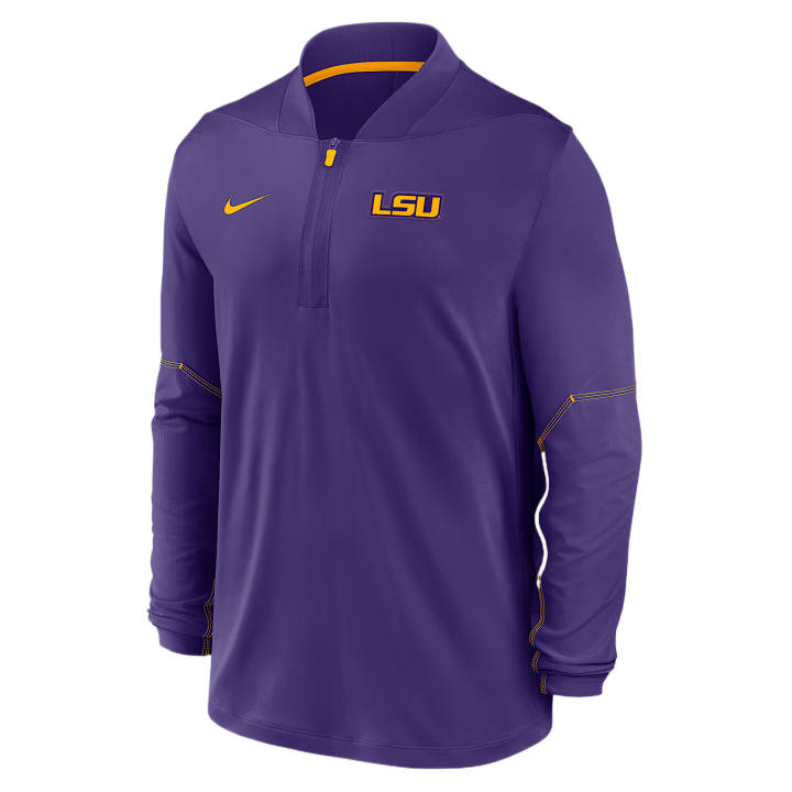 Nike Nike Jackets Men's Purple Palace/University Gold Baseball Collar Moderate
