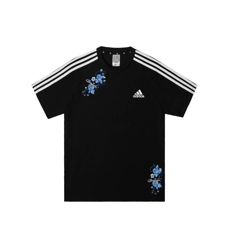 Adidas Adidas Football T Shirts Men's Black Crew Neck Moderate Straight Fit