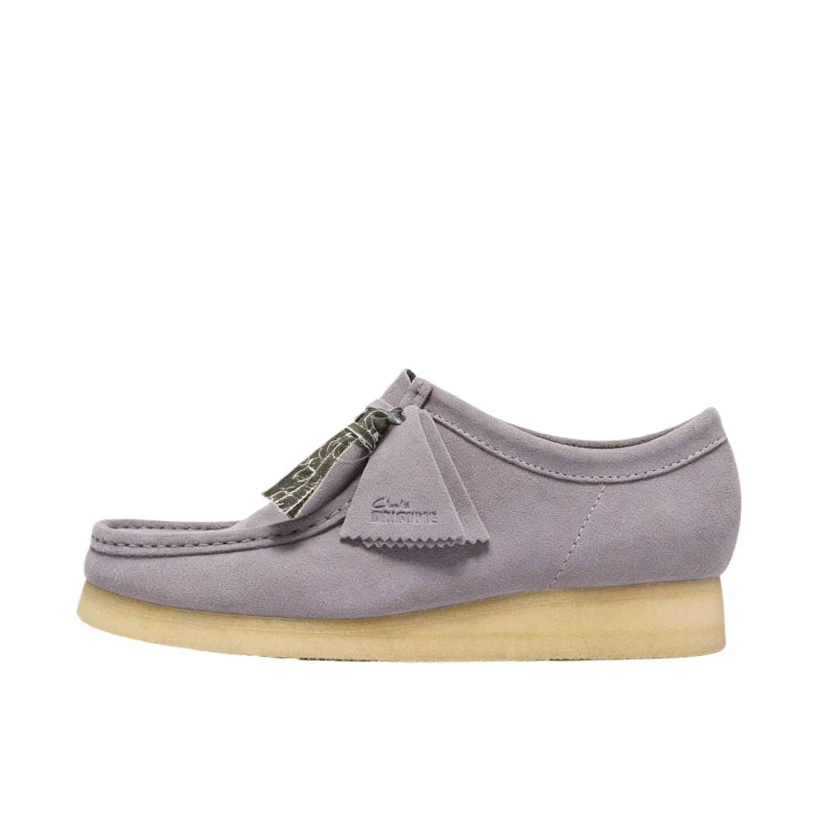 Clarks Originals Casual Shoes Unisex Low Top Gray Fleece