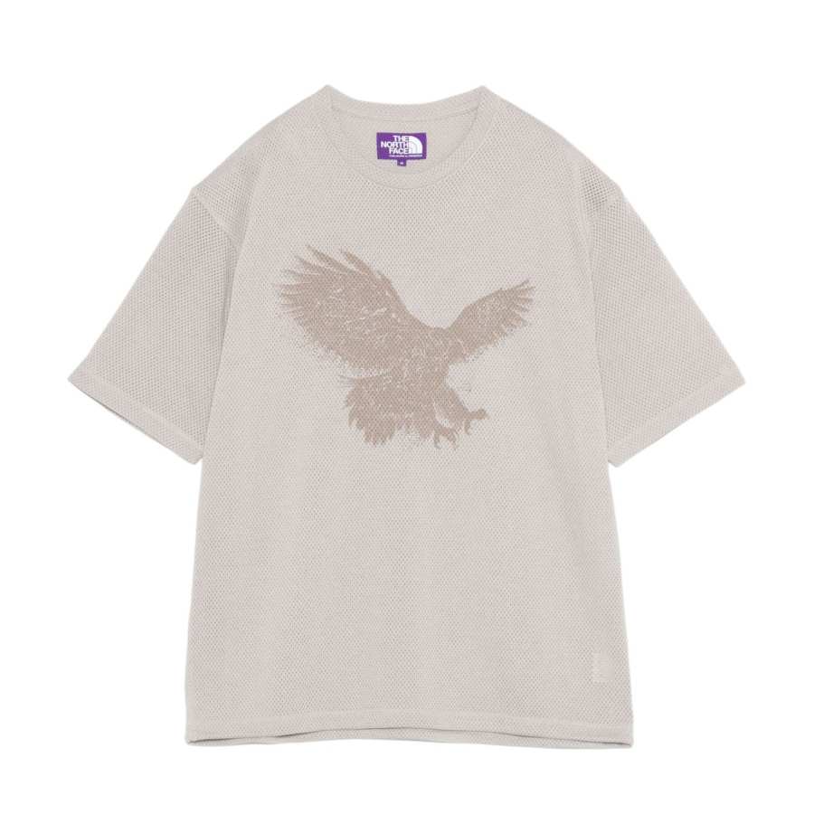 THE NORTH FACE PURPLE LABEL T Shirts Unisex Stone Color Crew Neck Moderate Straight Fit
