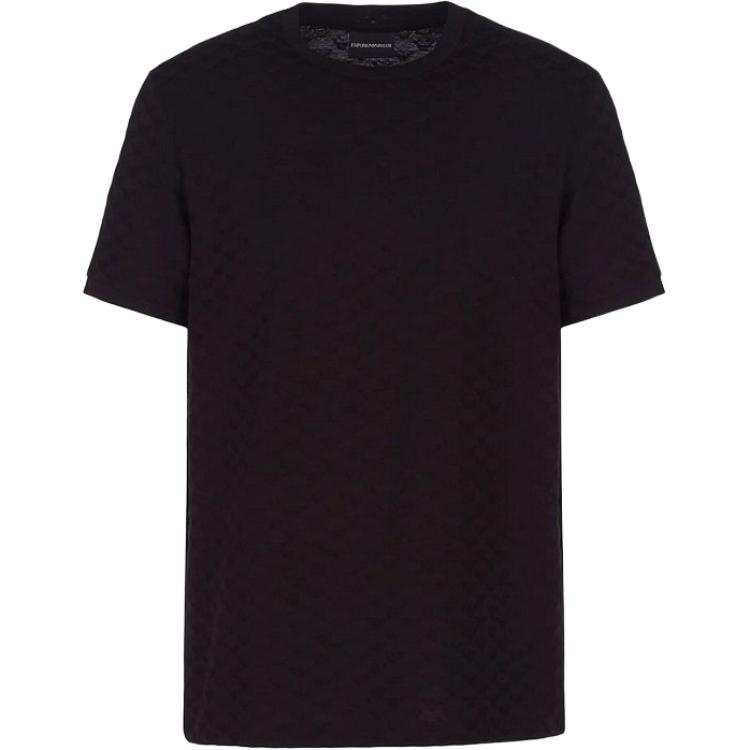 EMPORIO ARMANI SS22 T Shirt Men's Black