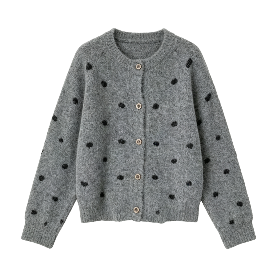 FINDSME GAGA Knitwear Women's Crew Neck Moderate Straight Fit