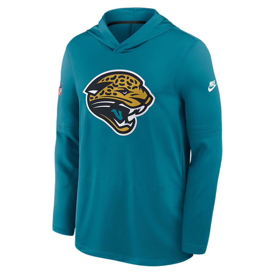 Nike Nike NFL Sweatshirts Men's Turquoise Hooded Non Detachable Moderate