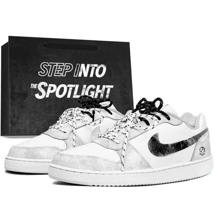 Nike Nike EBERNON Skateboard Shoes Unisex Low Top Gray