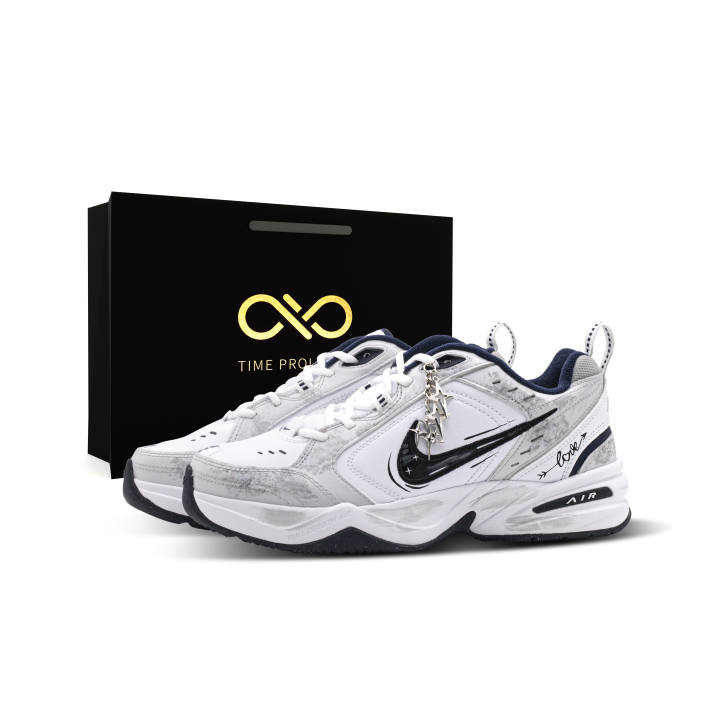 Nike Nike Air Monarch 4 Chunky Sneakers Unisex Low Top White