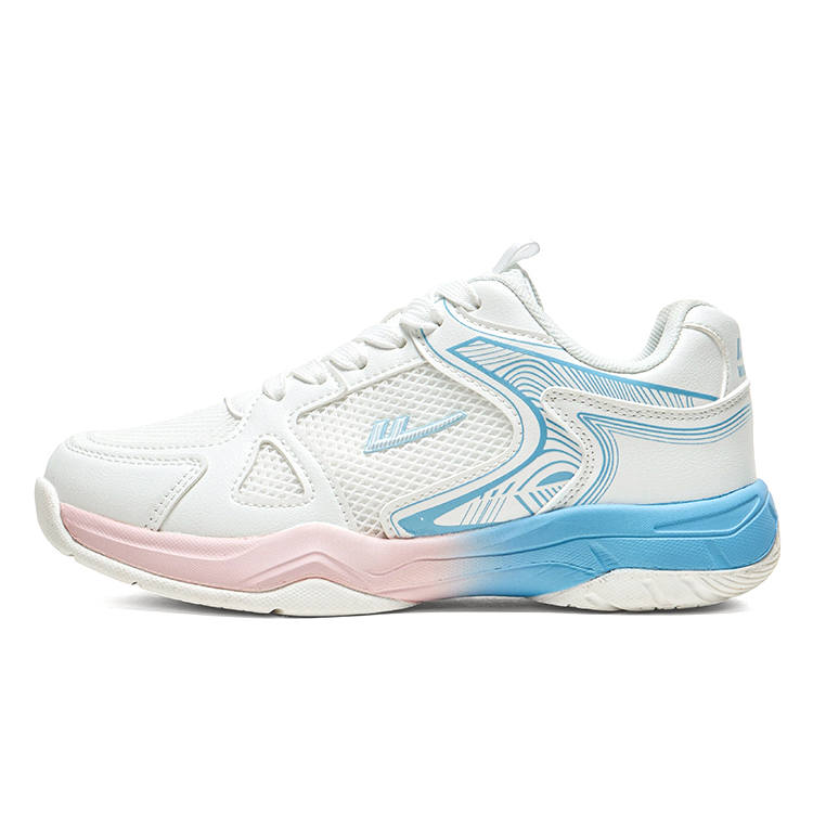 WARRIOR WARRIOR Badminton Shoes Women's Low Top White Light Blue
