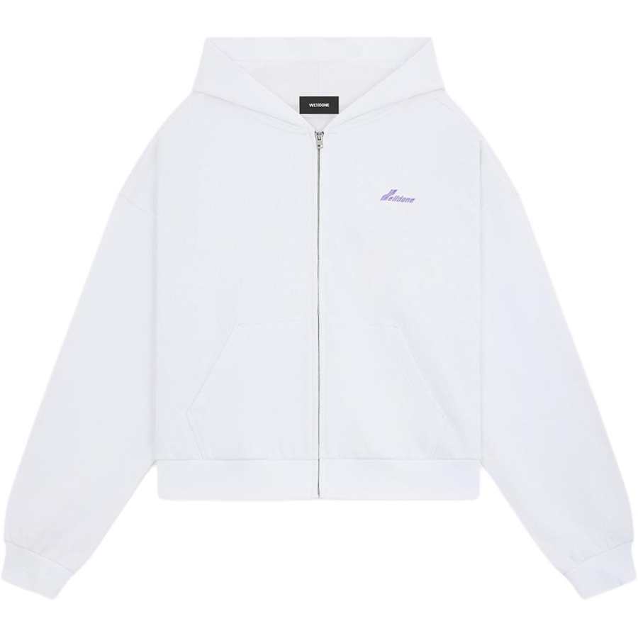 WE11DONE Sweatshirts Unisex White Hooded Non Detachable Moderate