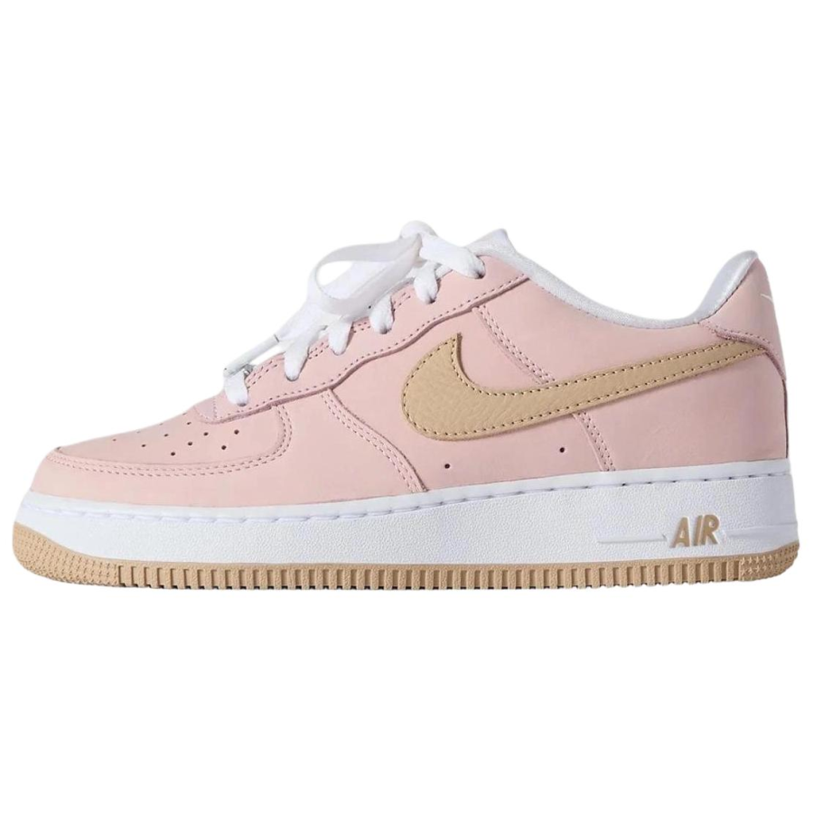 Nike KITH X Nike Air Force 1 Skateboard Shoes Unisex Low Top Nude Pink Beige