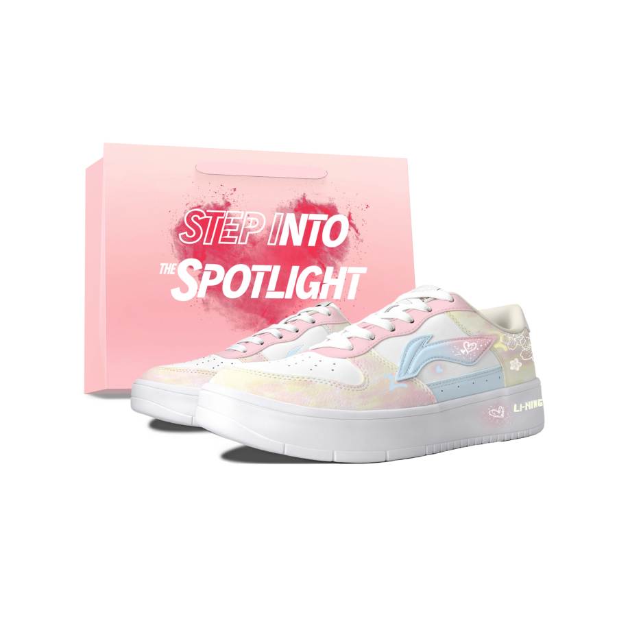 Li-Ning Li Ning Floating Boat Skateboard Shoes Unisex Low Top Yellow