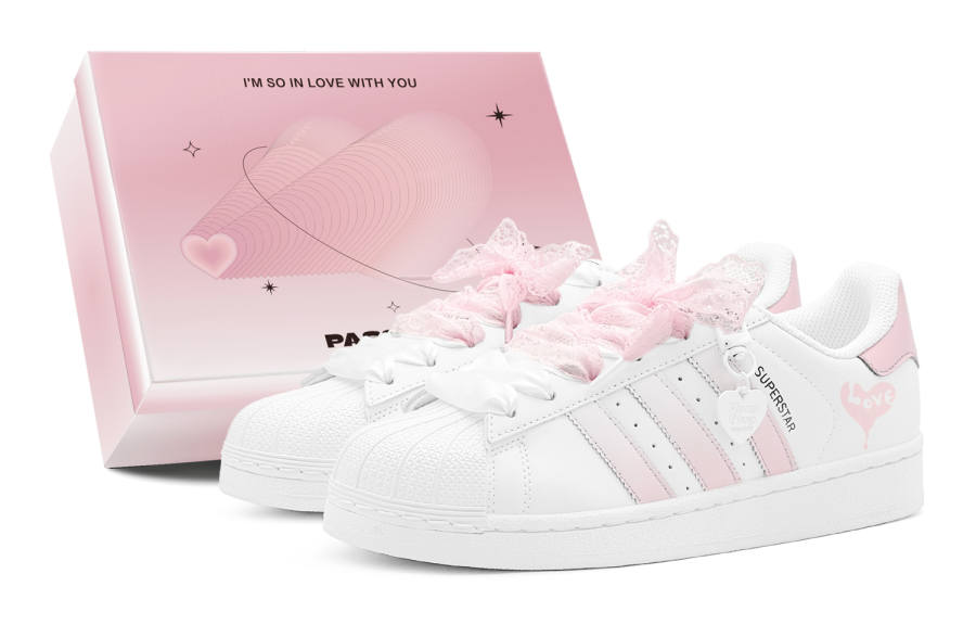 Adidas Originals Superstar 2 Skateboard Shoes Women's Low Top White