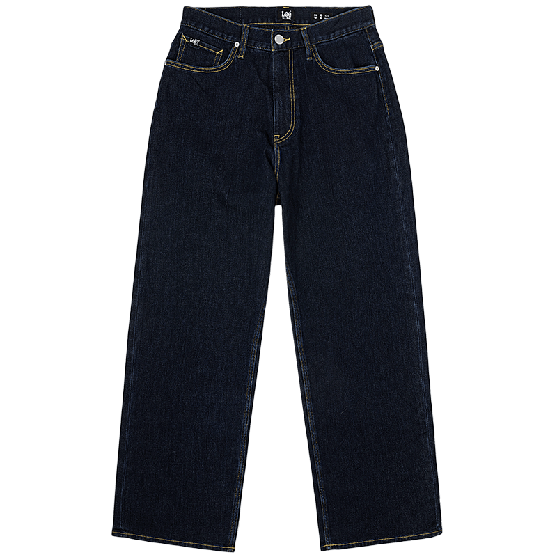 Lee Lee Jeans Men's Washed Moderate Wide Leg Pants