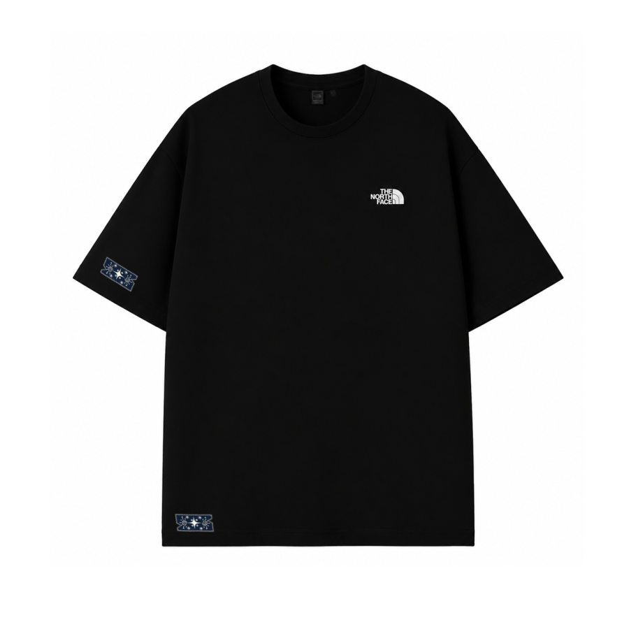 THE NORTH FACE T Shirts Unisex Black Crew Neck Moderate
