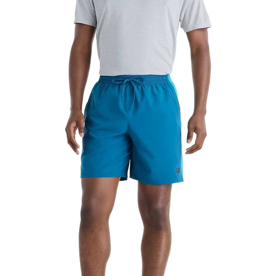 New Balance New Balance Running Shorts Men's Blue Moderate Straight Fit Pants