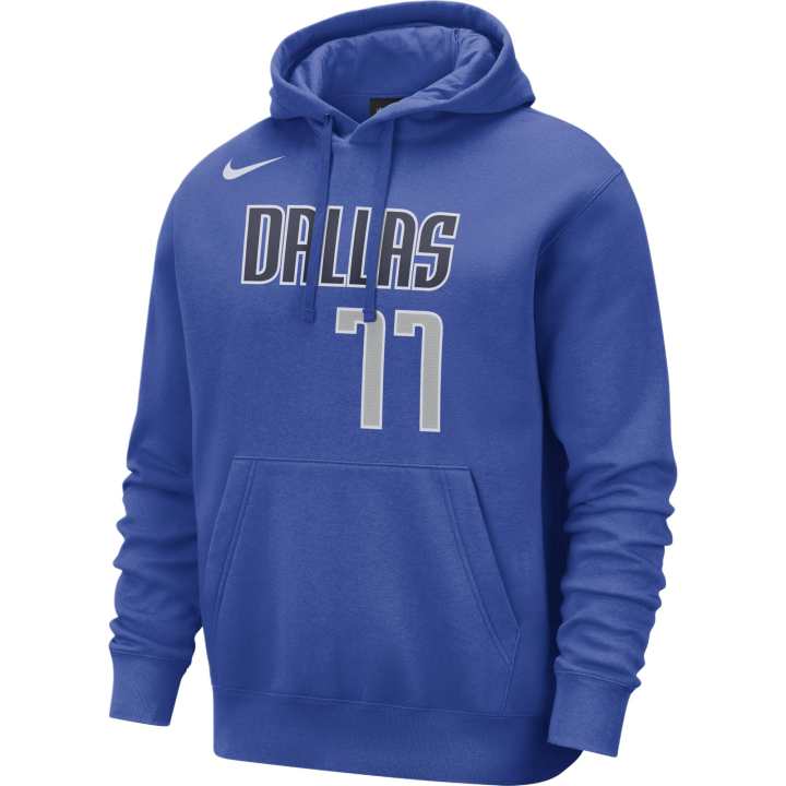 Nike Nike Dallas Mavericks Sweatshirts Men's Blue Hooded Non Detachable Moderate