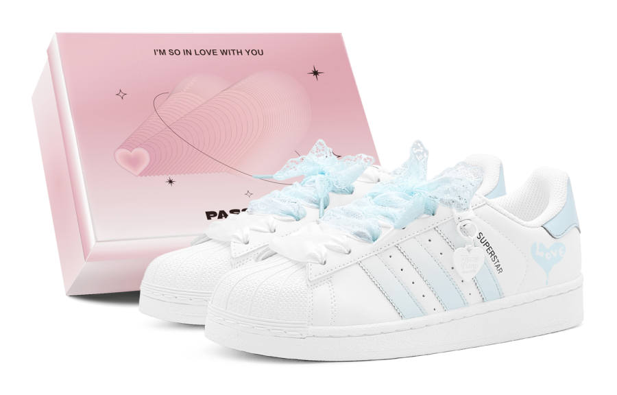Adidas Originals Superstar 2 Skateboard Shoes Women's Low Top White