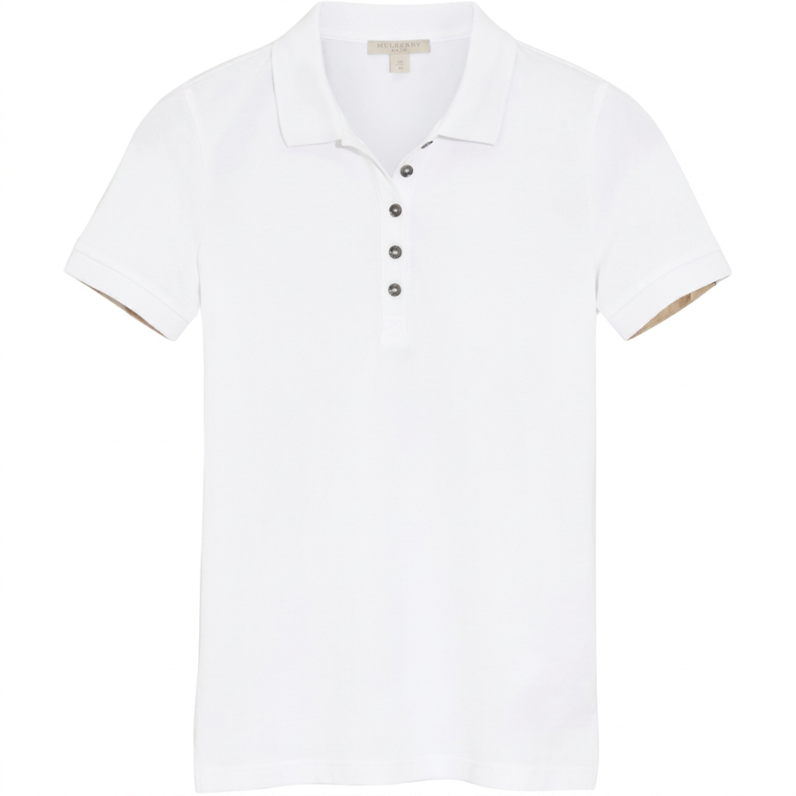 Burberry Polo Shirt Women's White