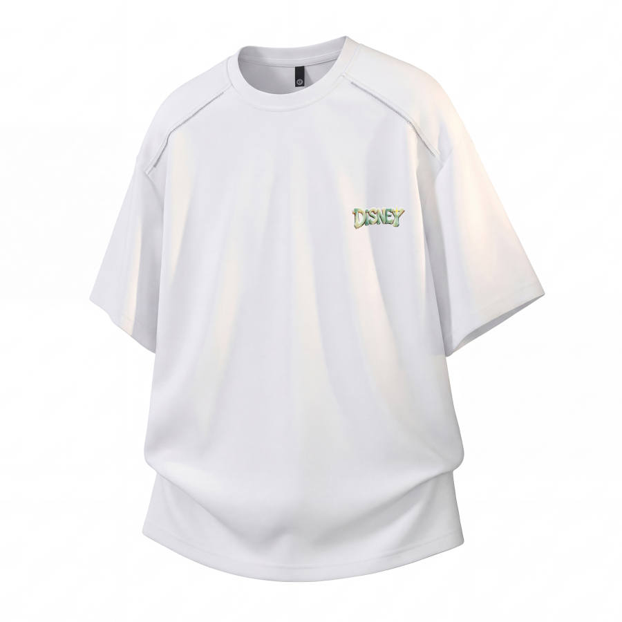 Disney T Shirts Unisex Crew Neck Moderate Straight Fit