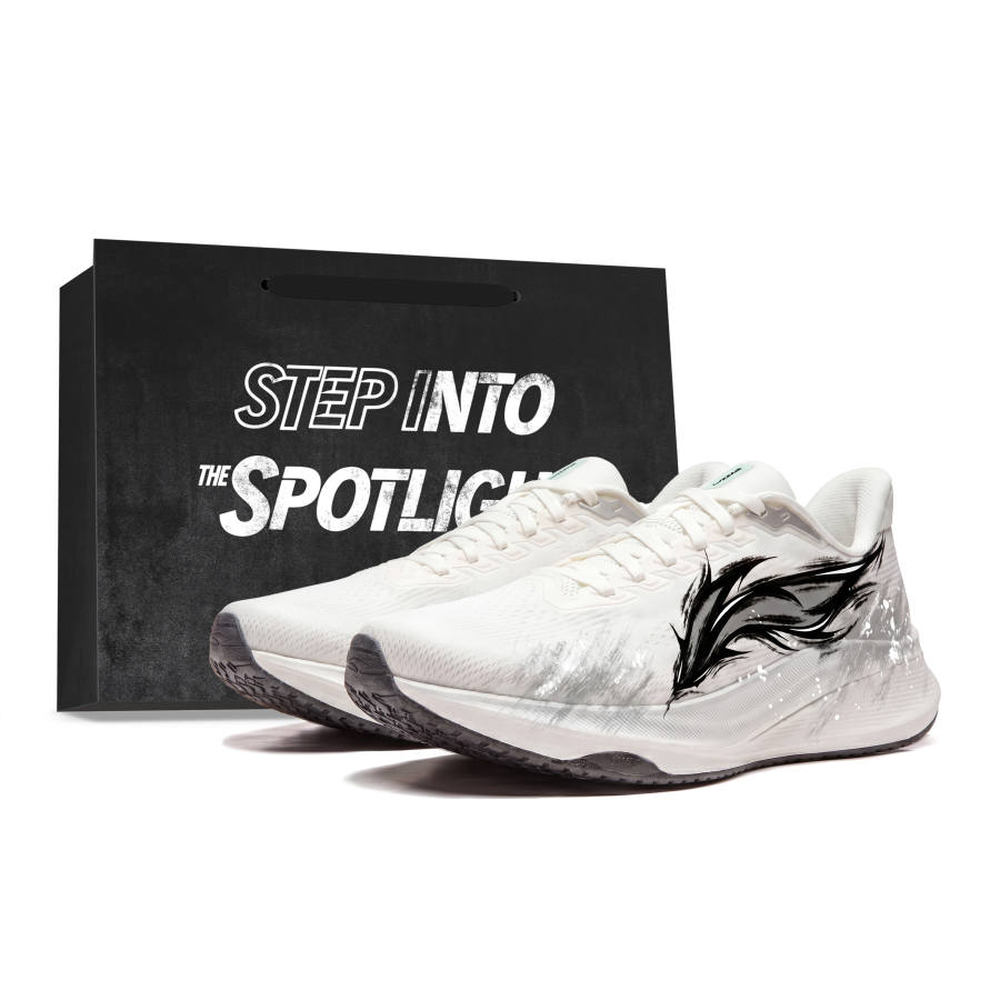 Li-Ning Li Ning Red Hare 9 Running Shoes Unisex Low Top White/Black