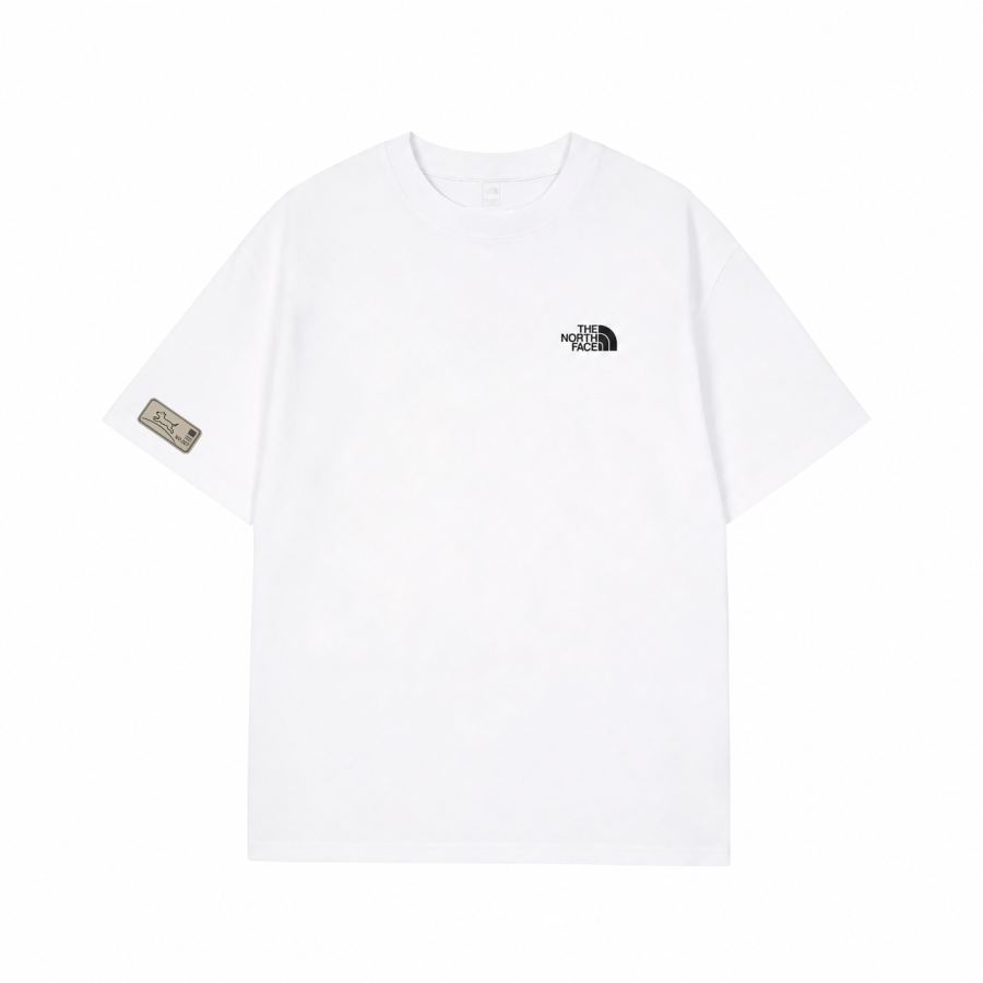 THE NORTH FACE T Shirts Unisex White Crew Neck Moderate
