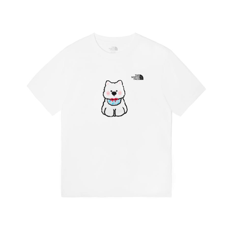 THE NORTH FACE T Shirts Men's White Crew Neck Moderate