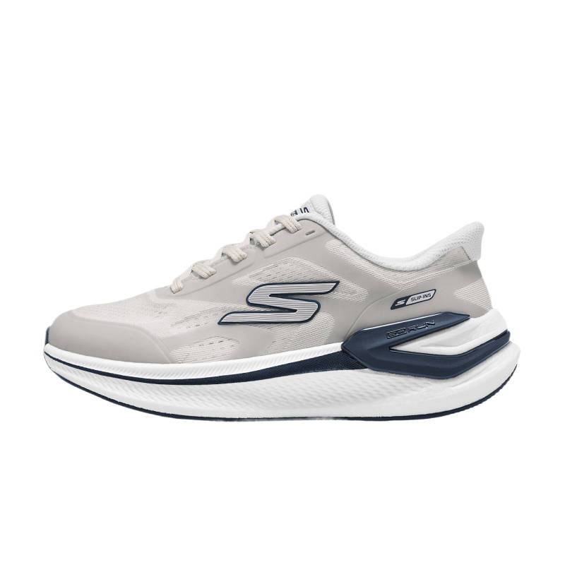 Skechers Women's GO Running Shoes Women's Low Top Gray/Marine Blue