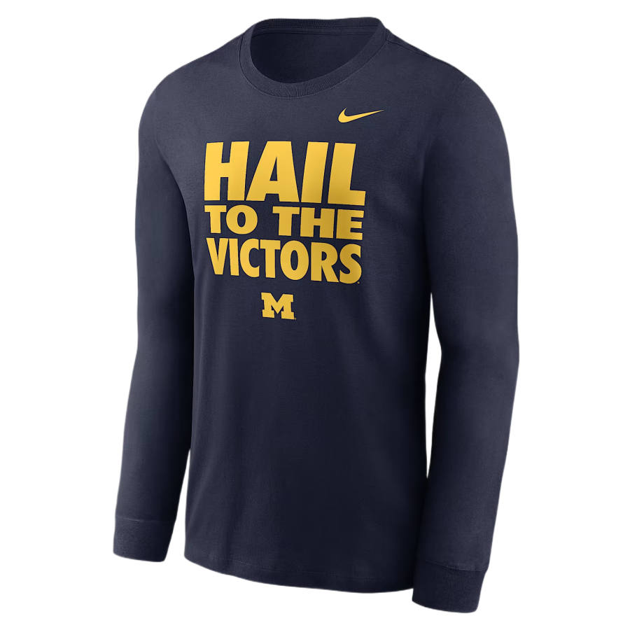 Jordan Jordan College Dri FIT T Shirts Men's University Marine Crew Neck