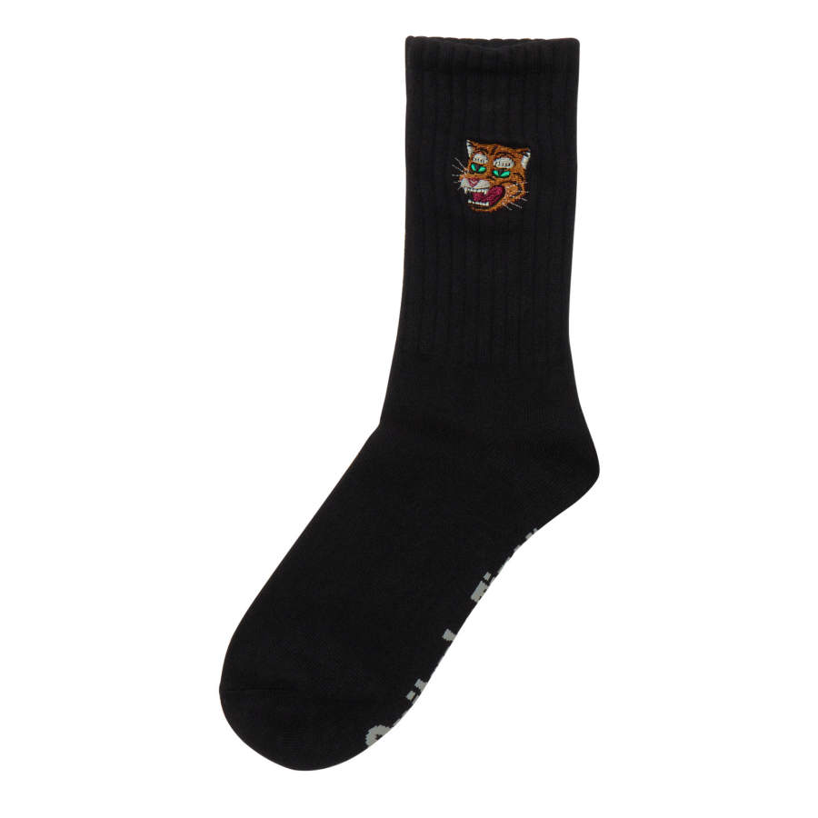 Onitsuka Tiger Onitsuka Tiger MIDDLE SOCKS Crew Socks Unisex Black