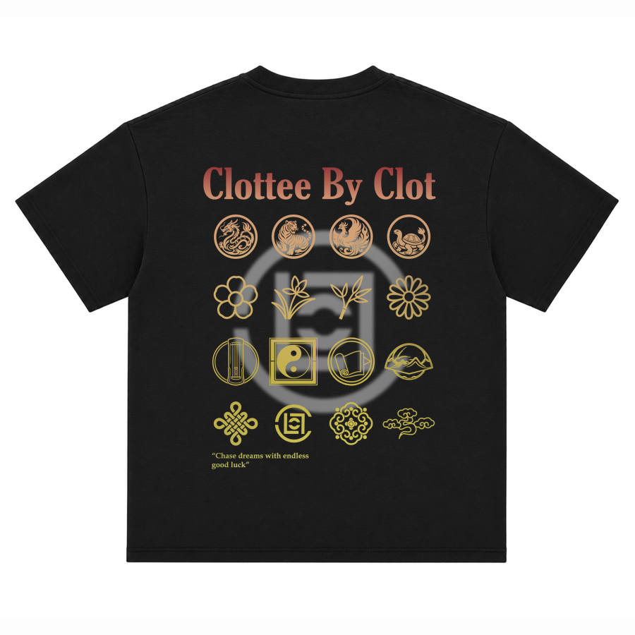 CLOT T Shirts Unisex Crew Neck Moderate Straight Fit