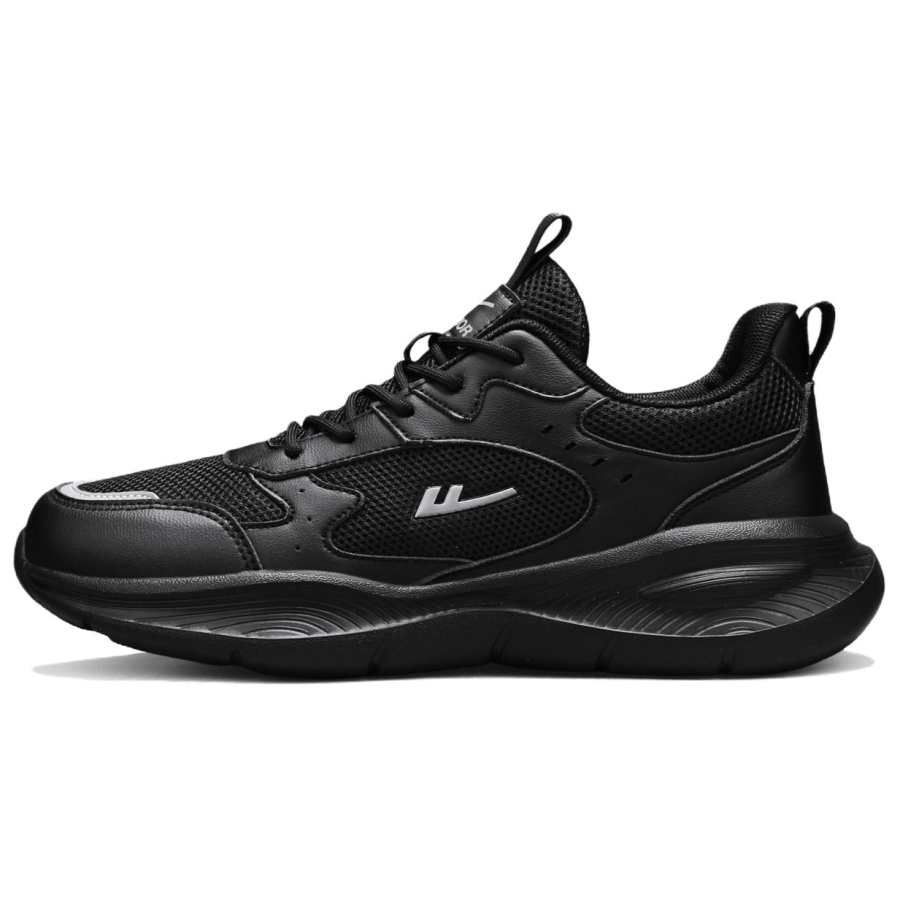 WARRIOR Running Shoes Men's Low Top Black, Gray, Beige Green Orange