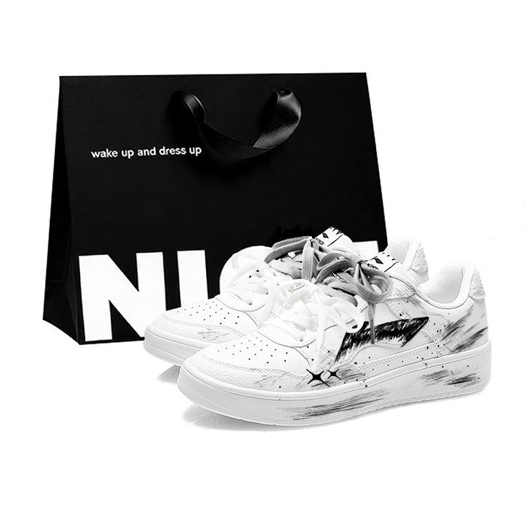 Li-Ning Li Ning Floating Boat Skateboard Shoes Unisex Low Top Gray