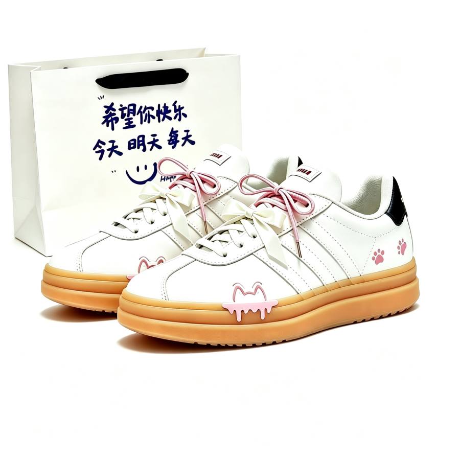 Adidas Adidas VL Court Bold Skateboard Shoes Women's Low Top Pink