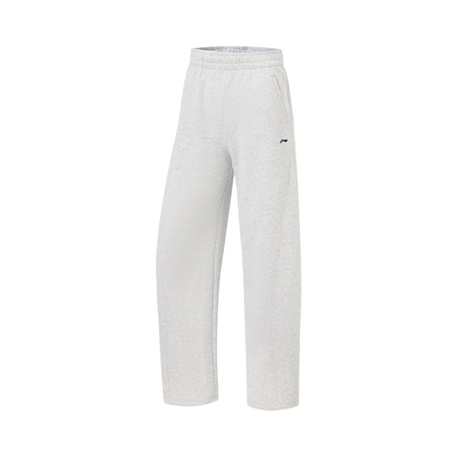 Li-Ning Li Ning Fitness Series Sports Pants Women's Heather Gray Light Smoke Gray Moderate