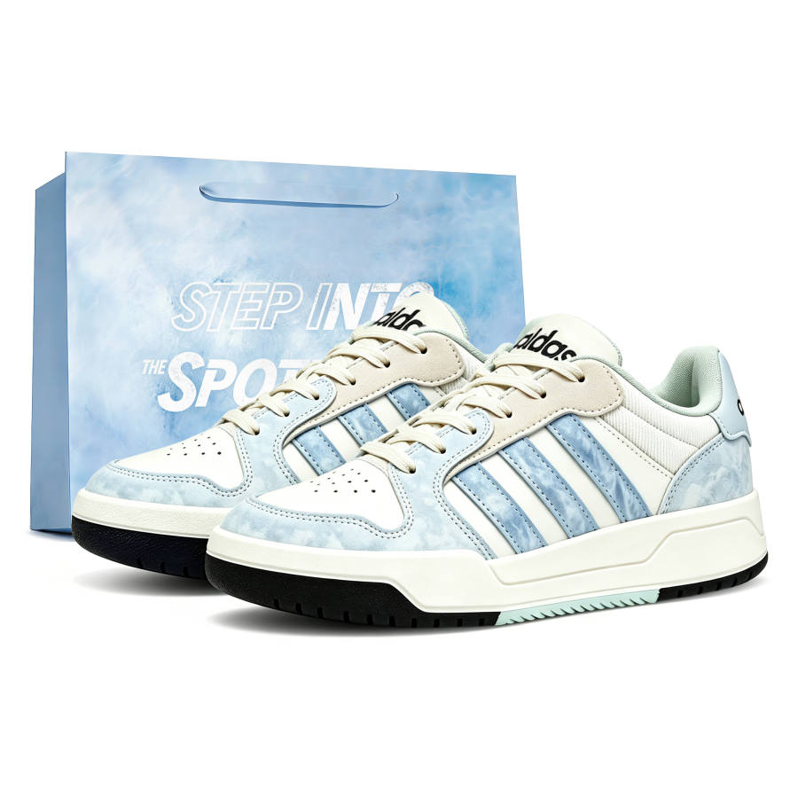 Adidas Neo Entrap Skateboard Shoes Unisex Low Top White