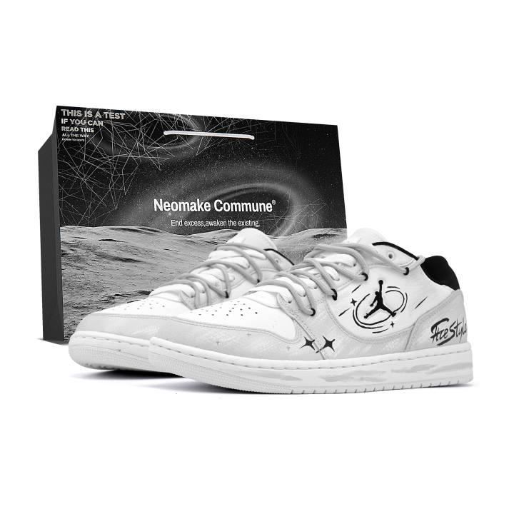 Jordan Jordan COURT CONNECT Skateboard Shoes Men's Low Top White/Gray/Black