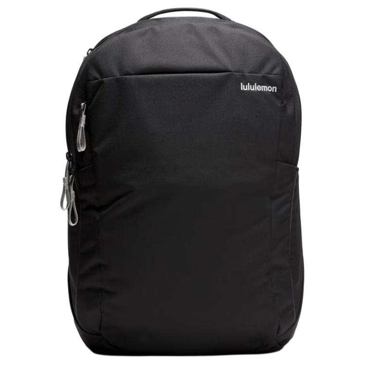 Lululemon Lululemon Triple Zip Backpacks Black & Waterdrop Silver & SILD