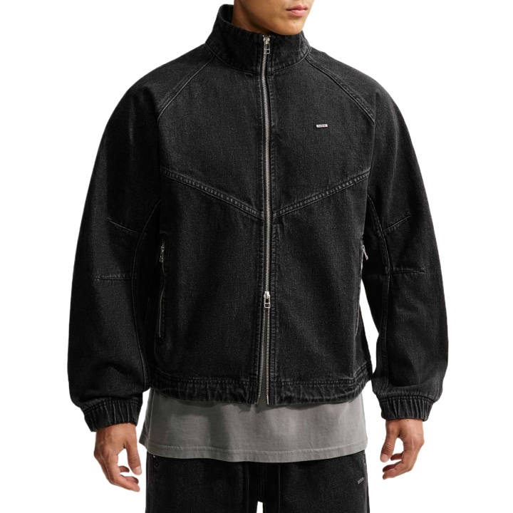 Nike Nike Jackets Men's Black/Ice Silver Turtleneck Moderate