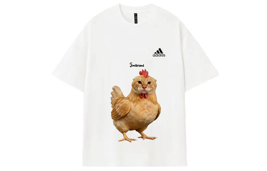 Adidas Adidas MUST HAVES T Shirts Unisex White Crew Neck Thin