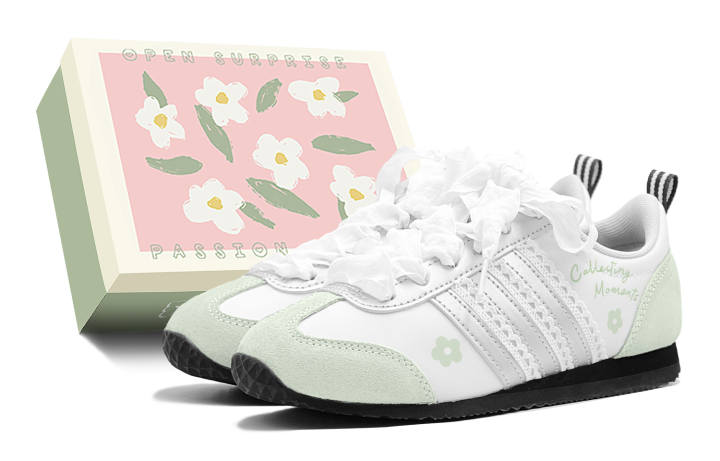 Adidas Adidas VS JOG 2.0 German Army Trainers Unisex Low Top White
