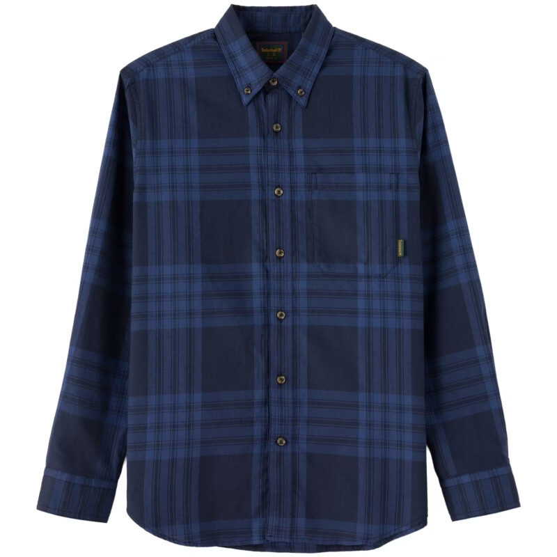 Timberland Shirts Men's Blue Lapel Moderate