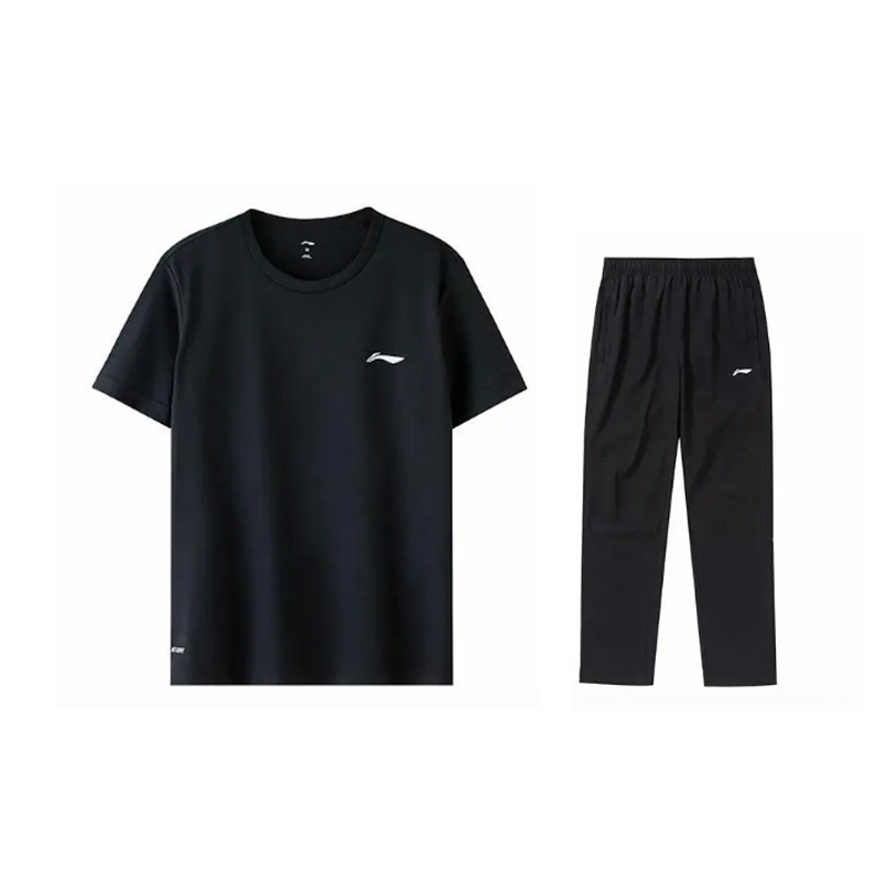 Li-Ning Li Ning Casual Sportswear Men's Crew Neck Moderate