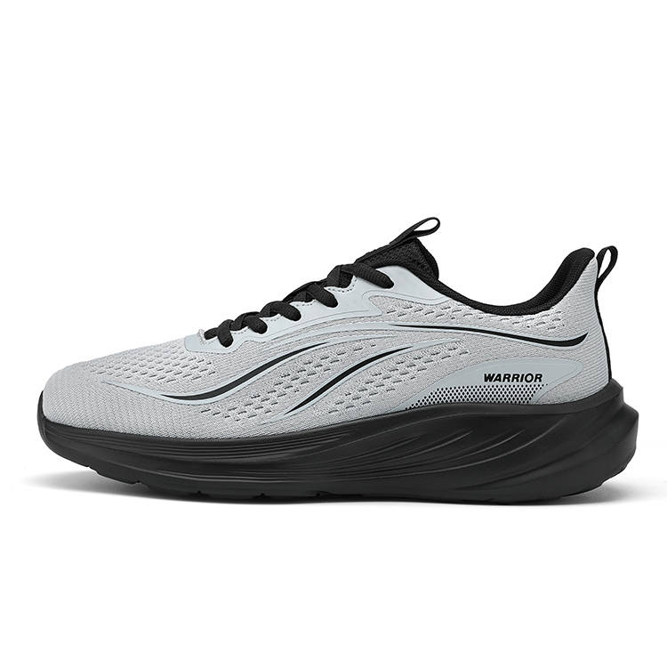 WARRIOR WARRIOR Running Shoes Men's Low Top Gray Black