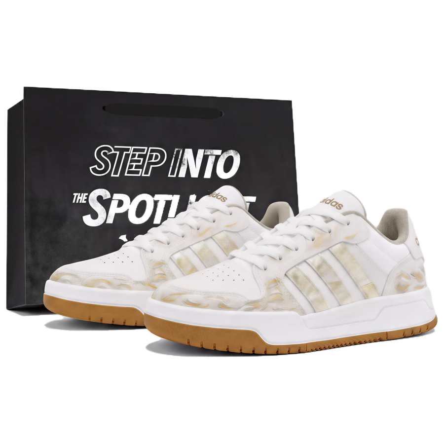 Adidas Adidas ENTRAP Skateboard Shoes Unisex Low Top Gray