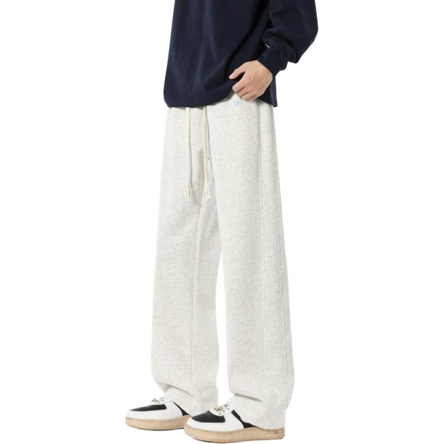 WARRIOR WARRIOR Casual Pants Unisex Thin Straight Fit Pants