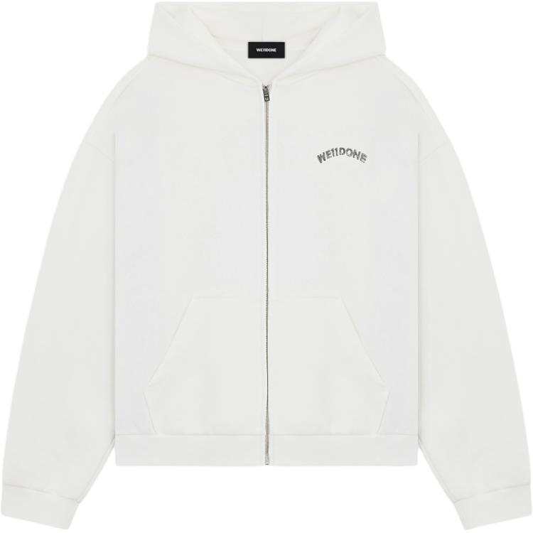 WE11DONE Sweatshirts Unisex Ecru Hooded Non Detachable Moderate