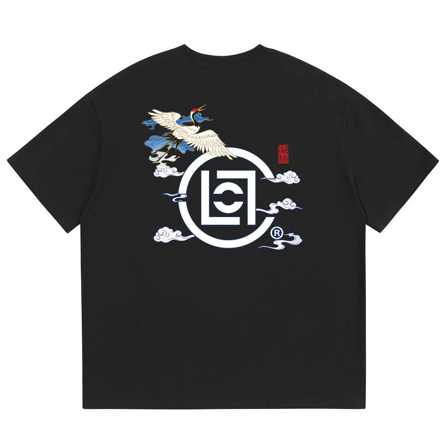 CLOT T Shirts Unisex Crew Neck Moderate Straight Fit