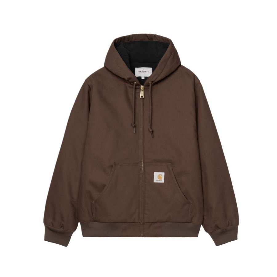 Carhartt WIP Jackets Men's Hooded Non Detachable Thickened Straight Fit