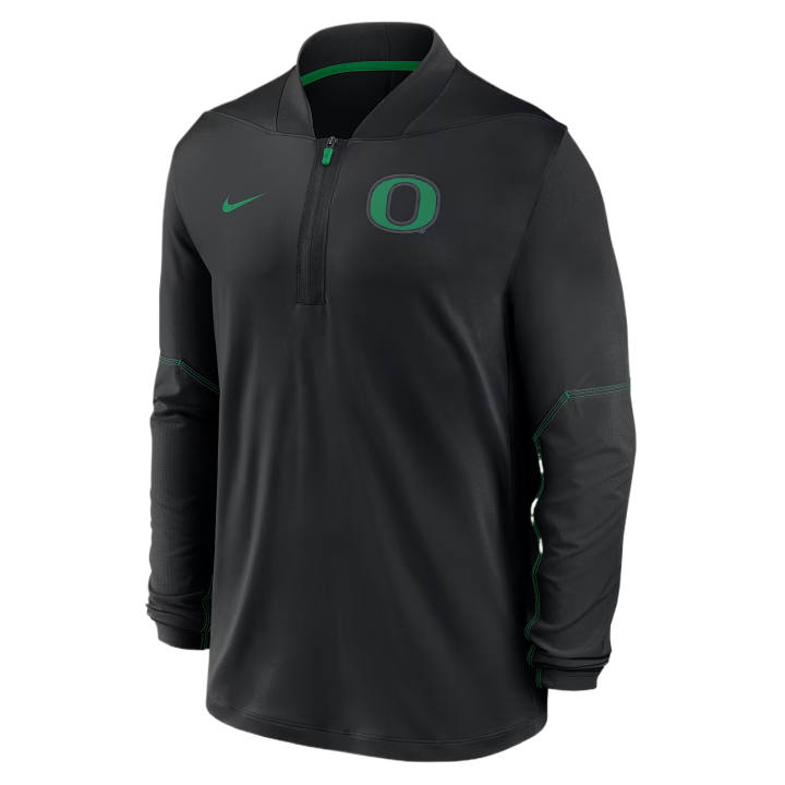 Nike Nike Jackets Men's Black/Apple Green Baseball Collar Moderate