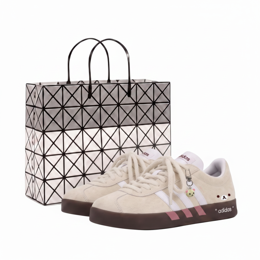 Adidas Adidas Vl Court Classic German Army Trainers Unisex Low Top Ecru