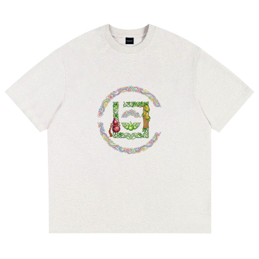 CLOT T Shirts Unisex Crew Neck Moderate Straight Fit