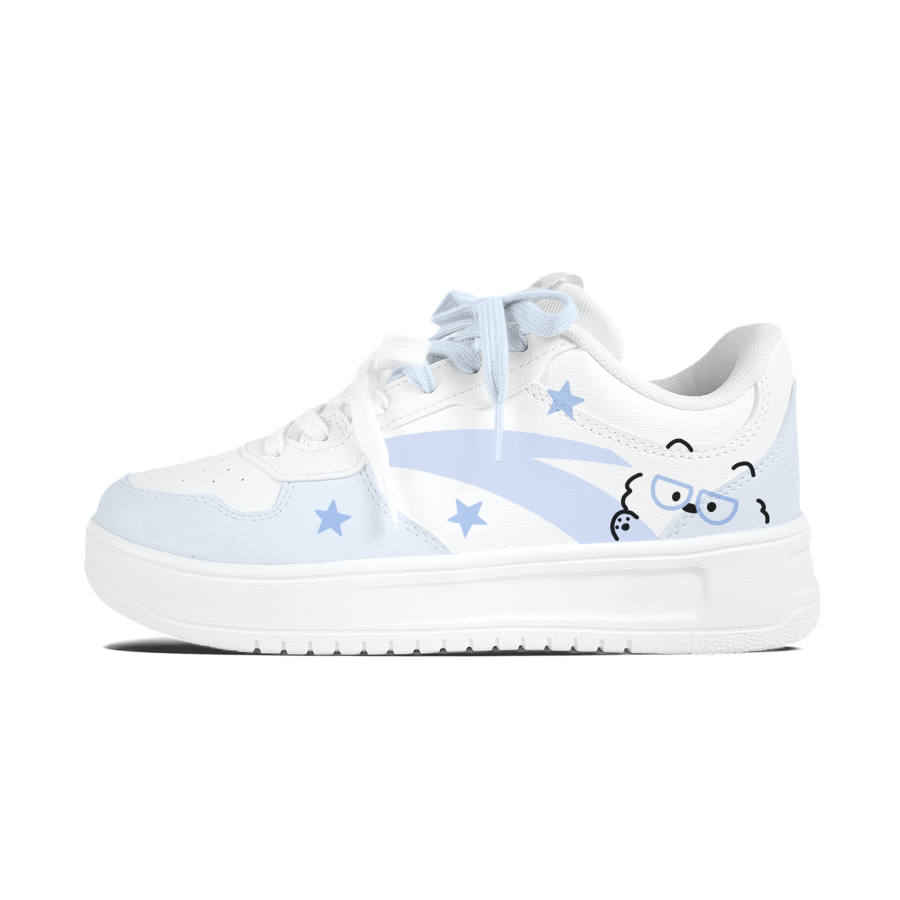 ANTA Easy Skateboard Shoes Unisex Low Top White